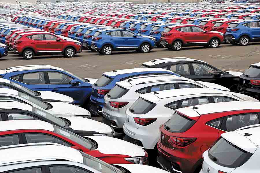 ventes de véhicules en Chine